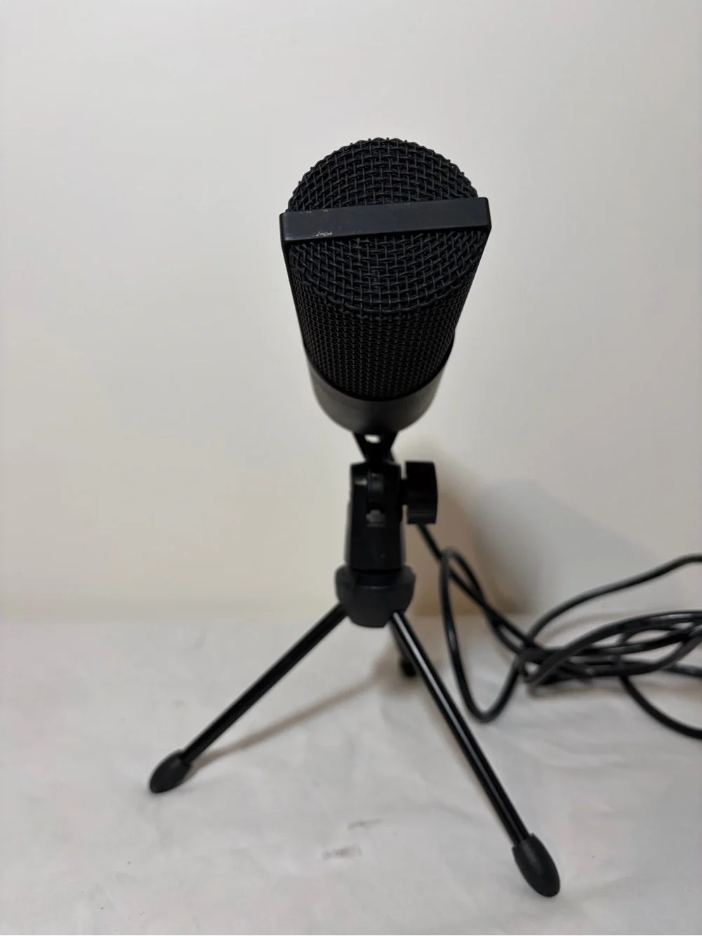 Fifine Black USB Condenser Microphone with Tripod Stand